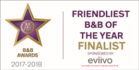 AA Finalist Friendliest B&B